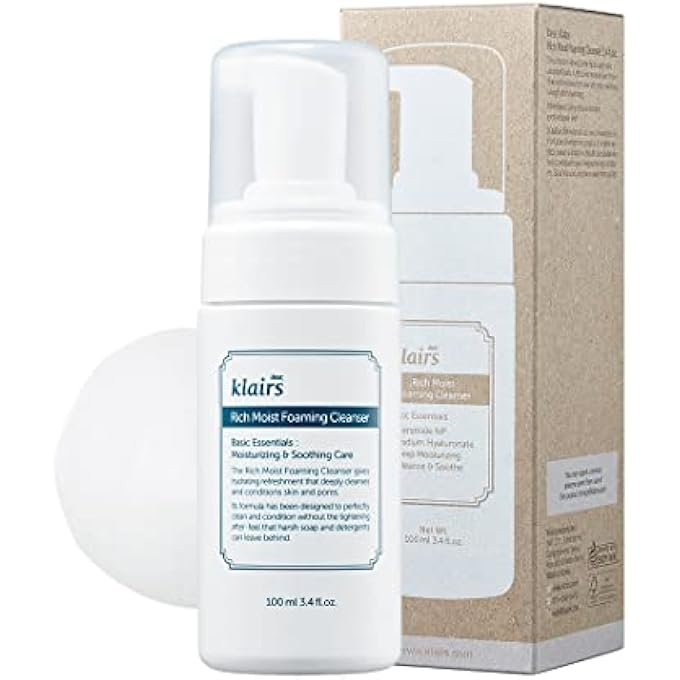 DearKlairs DEAR KLAIRS RICH MOIST FOAMING CLEANSER 100 ML - Image 1